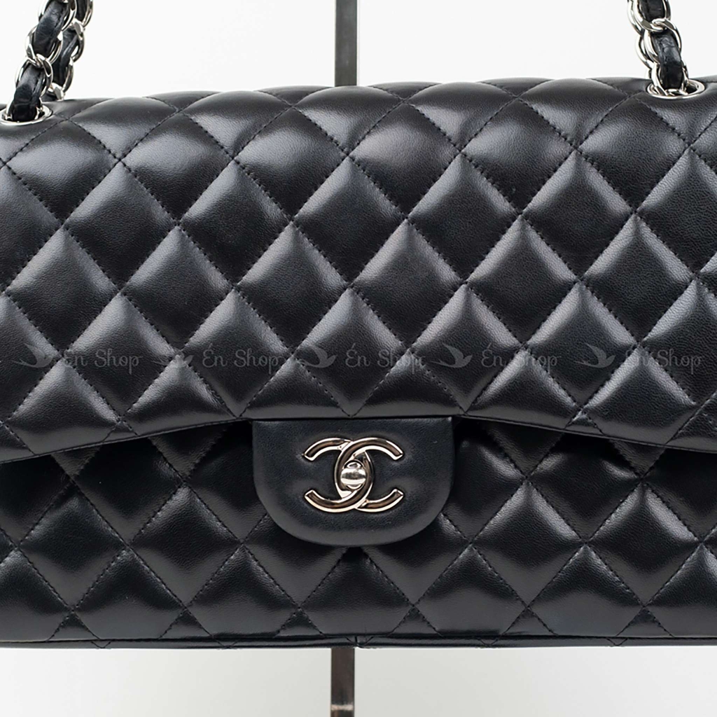 Chanel Black Quilted Caviar Jumbo Classic Double Flap Bag Silver Hardware 2021 Available For Immediate Sale At Sothebys #24 Chanel Black Quilted Caviar Jumbo Classic Double Flap Bag Silver Hardware 2021 Available For Immediate Sale At Sothebys